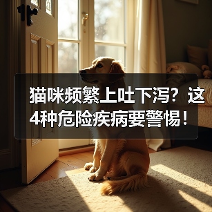 猫咪频繁上吐下泻？这4种危险疾病要警惕！新手铲屎官必看（图4）