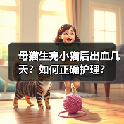母猫生完小猫后出血几天？如何正确护理？