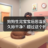 狗狗生完宝宝后恶露多久排干净？超过这个时间要警惕！（图2）