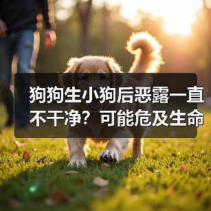 狗狗生小狗后恶露一直不干净？可能危及生命！（图2）
