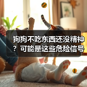 狗狗不吃东西还没精神？可能是这些危险信号！附急救指南（图2）