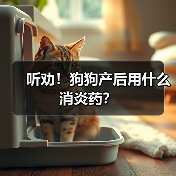 听劝！狗狗产后用什么消炎药？（图2）
