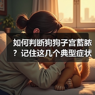 如何判断狗狗子宫蓄脓？记住这几个典型症状！