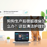 狗狗生产后很脏很臭怎么办？这些清洁护理妙招赶紧收藏！