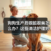 狗狗生产后很脏很臭怎么办？这些清洁护理妙招赶紧收藏！（图3）