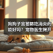狗狗子宫蓄脓吃消炎药能好吗？宠物医生揭开残酷真相（图4）