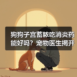 狗狗子宫蓄脓吃消炎药能好吗？宠物医生揭开残酷真相（图3）