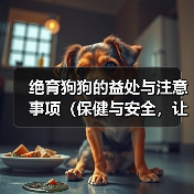 绝育狗狗的益处与注意事项（保健与安全，让你的狗狗更健康）（图3）