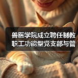 兽医学院成立聘任制教职工功能型党支部与管理委员会(图2) 兽医学院成立聘任制教职工功能型党支部与管理委员会(图2)