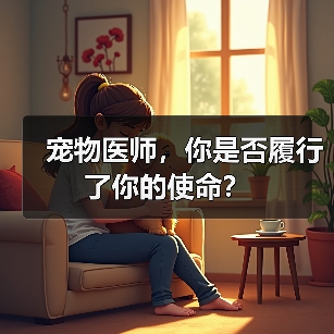 宠物医师,你是否履行了你的使命?(图1) 宠物医师,你是否履行了你的使命?(图1)