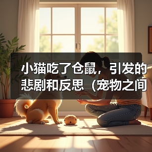 小猫吃了仓鼠,引发的悲剧和反思(宠物之间的相处之道与责任感)(图2) 小猫吃了仓鼠,引发的悲剧和反思(宠物之间的相处之道与责任感)(图2)