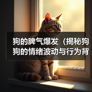 狗的脾气爆发(揭秘狗狗的情绪波动与行为背后的原因)(图2) 狗的脾气爆发(揭秘狗狗的情绪波动与行为背后的原因)(图2)