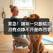 紧急!猫咪一只眼睛流泪有点睁不开是咋回事?(图3) 紧急!猫咪一只眼睛流泪有点睁不开是咋回事?(图3)