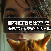 猫不吃东西还吐了?兽医总结5大核心原因+呕吐物鉴别图(图2) 猫不吃东西还吐了?兽医总结5大核心原因+呕吐物鉴别图(图2)
