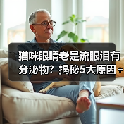 猫咪眼睛老是流眼泪有分泌物？揭秘5大原因+应对指南（图1）