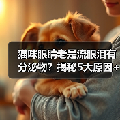 猫咪眼睛老是流眼泪有分泌物？揭秘5大原因+应对指南（图4）