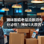 猫咪眼睛老是流眼泪有分泌物？揭秘5大原因+应对指南（图2）
