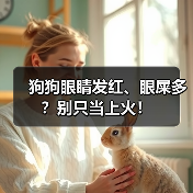 狗狗眼睛发红、眼屎多？别只当上火！（图3）