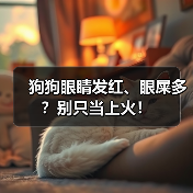 狗狗眼睛发红、眼屎多？别只当上火！（图2）