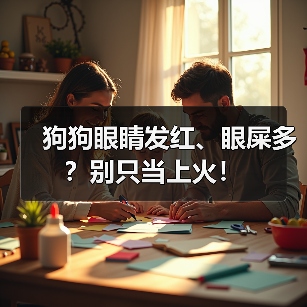 狗狗眼睛发红、眼屎多？别只当上火！（图1）
