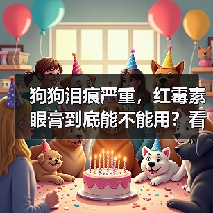 狗狗泪痕严重,红霉素眼膏到底能不能用?看完就懂!(图4) 狗狗泪痕严重,红霉素眼膏到底能不能用?看完就懂!(图4)