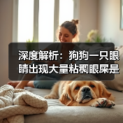 深度解析:狗狗一只眼睛出现大量粘稠眼屎是怎么回事?(图3) 深度解析:狗狗一只眼睛出现大量粘稠眼屎是怎么回事?(图3)