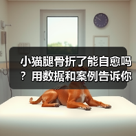 小猫腿骨折了能自愈吗?用数据和案例告诉你真相(图4) 小猫腿骨折了能自愈吗?用数据和案例告诉你真相(图4)