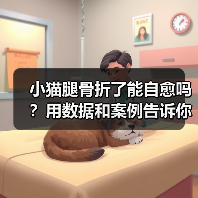 小猫腿骨折了能自愈吗?用数据和案例告诉你真相(图2) 小猫腿骨折了能自愈吗?用数据和案例告诉你真相(图2)