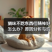 猫咪不吃东西但精神好怎么办?原因分析与应对指南(图1) 猫咪不吃东西但精神好怎么办?原因分析与应对指南(图1)