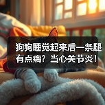 狗狗睡觉起来后一条腿有点瘸?当心关节炎!(图3) 狗狗睡觉起来后一条腿有点瘸?当心关节炎!(图3)