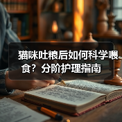 猫咪吐粮后如何科学喂食？分阶护理指南（图2）