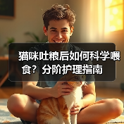 猫咪吐粮后如何科学喂食？分阶护理指南（图4）