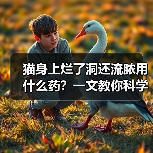 猫身上烂了洞还流脓用什么药?一文教你科学应对(图4) 猫身上烂了洞还流脓用什么药?一文教你科学应对(图4)