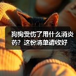 狗狗受伤了用什么消炎药?这份清单请收好(图4) 狗狗受伤了用什么消炎药?这份清单请收好(图4)