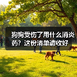 狗狗受伤了用什么消炎药?这份清单请收好(图3) 狗狗受伤了用什么消炎药?这份清单请收好(图3)