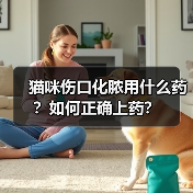 猫咪伤口化脓用什么药？如何正确上药？