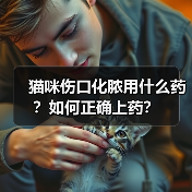 猫咪伤口化脓用什么药？如何正确上药？（图3）