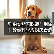 狗狗突然不吃饭?别慌!教你科学应对厌食危机(图4) 狗狗突然不吃饭?别慌!教你科学应对厌食危机(图4)