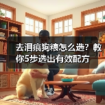 去泪痕狗粮怎么选？教你5步选出有效配方（图2）
