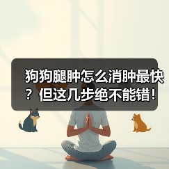 狗狗腿肿怎么消肿最快?但这几步绝不能错!(图3) 狗狗腿肿怎么消肿最快?但这几步绝不能错!(图3)