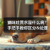 猫咪吐黄水是什么病？手把手教你区分&处理（图4）