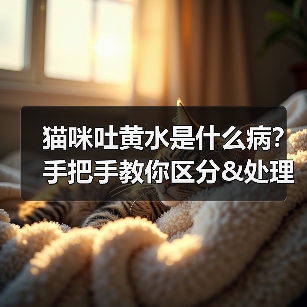 猫咪吐黄水是什么病？手把手教你区分&处理（图2）