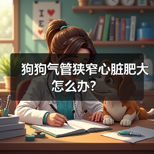 狗狗气管狭窄心脏肥大怎么办?(图1) 狗狗气管狭窄心脏肥大怎么办?(图1)