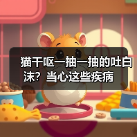 猫干呕一抽一抽的吐白沫?当心这些疾病(图3) 猫干呕一抽一抽的吐白沫?当心这些疾病(图3)