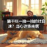 猫干呕一抽一抽的吐白沫?当心这些疾病(图2) 猫干呕一抽一抽的吐白沫?当心这些疾病(图2)