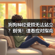狗狗神经受损无法站立？别慌！速看应对指南（图1）