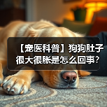 【宠医科普】狗狗肚子很大很胀是怎么回事?(图3) 【宠医科普】狗狗肚子很大很胀是怎么回事?(图3)