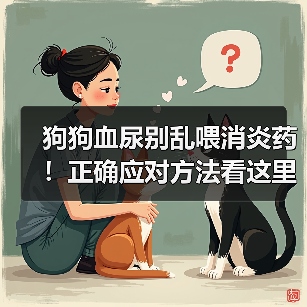 狗狗血尿别乱喂消炎药!正确应对方法看这里(图3) 狗狗血尿别乱喂消炎药!正确应对方法看这里(图3)