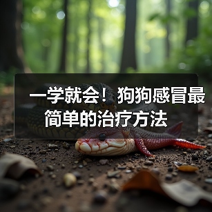 一学就会！狗狗感冒最简单的治疗方法（图4）