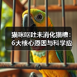 猫咪呕吐未消化猫粮:6大核心原因与科学应对指南(图3) 猫咪呕吐未消化猫粮:6大核心原因与科学应对指南(图3)